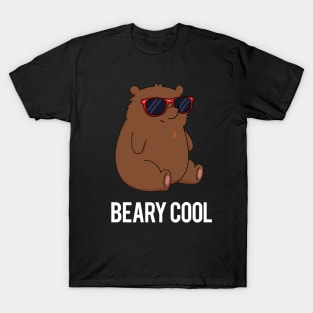 Beary Cool Cute Funny Bear Pun T-Shirt